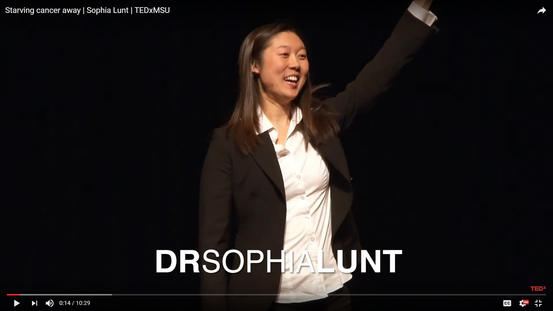 Dr. Lunt gives TEDx talk