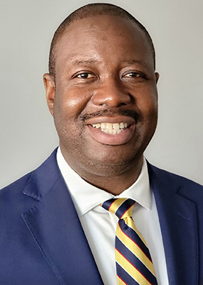 Leading cancer research Olorunseun “Seun” Ogunwobi who currently serves as chair of the Department of Biochemistry and Molecular Biology in MSU’s College of Natural Science. Photo credit: Janet Ogunwobi 
