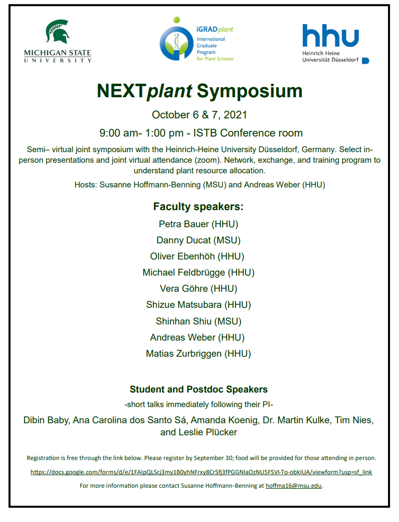 Symposium flyer