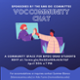 Voices of Color Flyer - Community Chat April 30, 2021